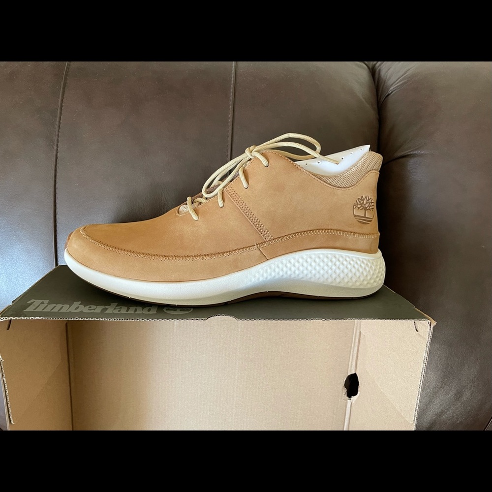 Size 12 timberland Flyroam  go chukka wheat brand new